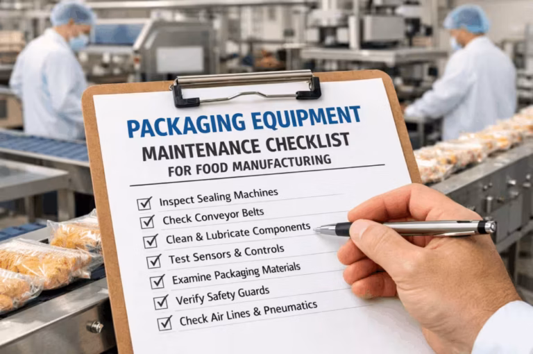 packaging machine maintenance checklist